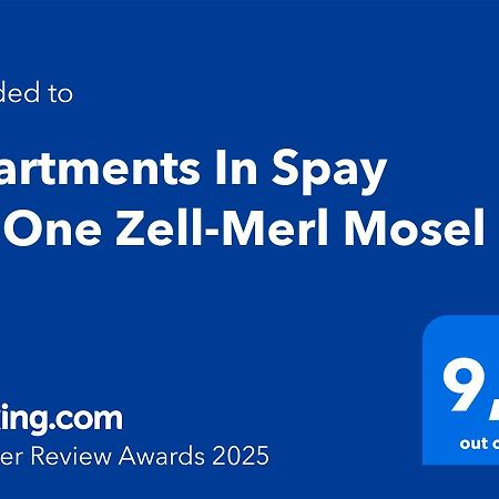 Apartments In Spay Bigone Zell-Merl Mosel Bagian luar foto
